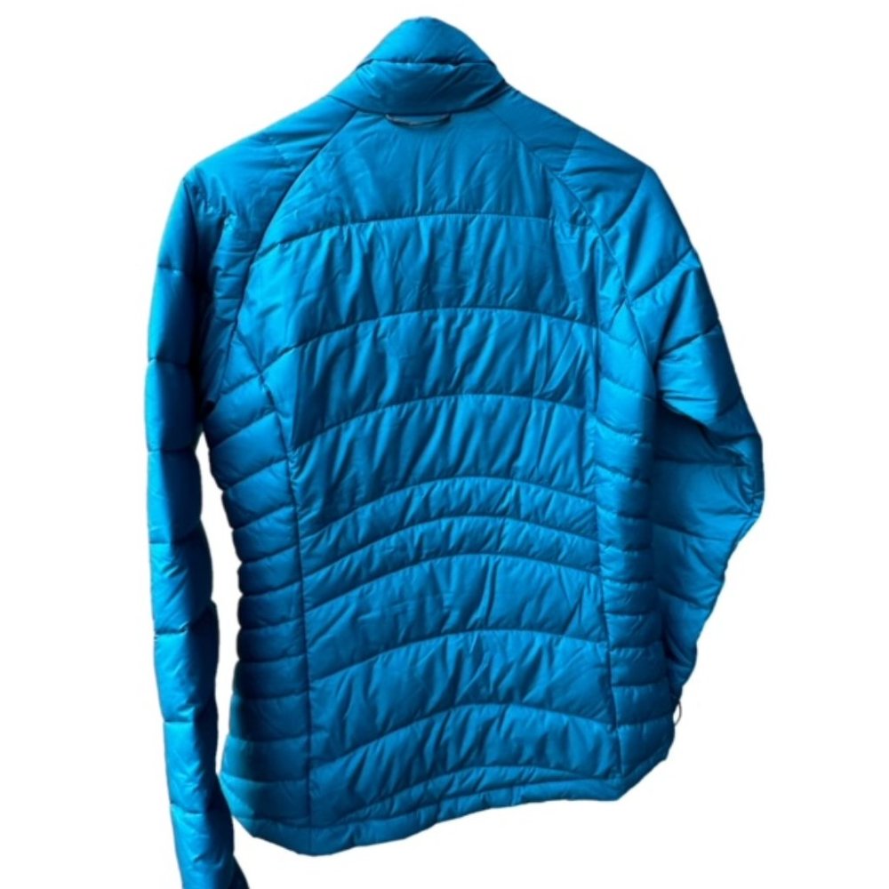 Women's Columbia Omni-Heat Interchange Puffer Jacket Blue w/Silver Lining SMALL - Picture 4 of 12